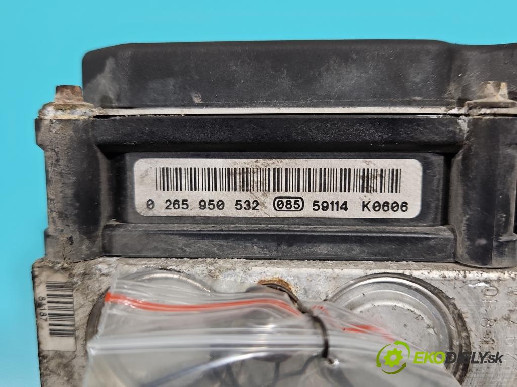 Honda Civic VIII 2006-2011 1,4.0 16v i-DSI: 83 HP manual 61 kW 1339 cm3 5- čerpadlo abs 0265235077 (Pumpa ABS)