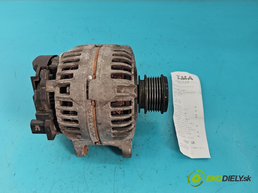 Audi A4 B7 2004-2008 2.0 TDi 170 HP manual 125 kW 1968 cm3 5- Alternator 06F903023J (Alternátory)