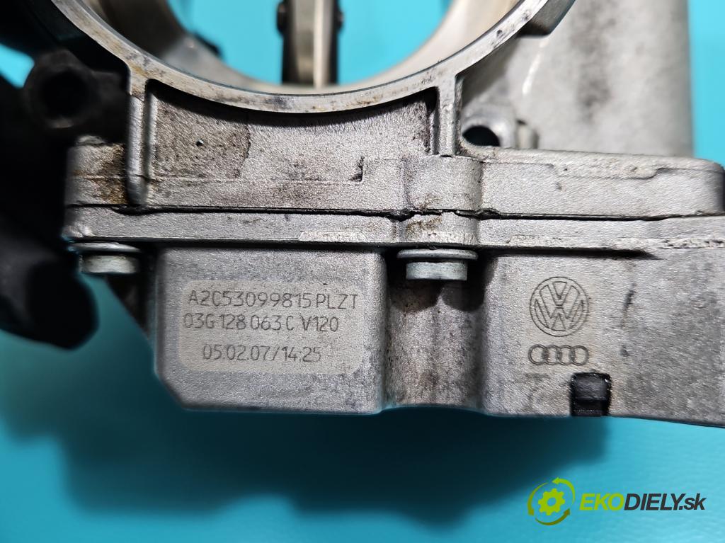 Audi A4 B7 2004-2008 2.0 TDi 170 HP manual 125 kW 1968 cm3 5- klapka 03G128063C (Škrtiace klapky)