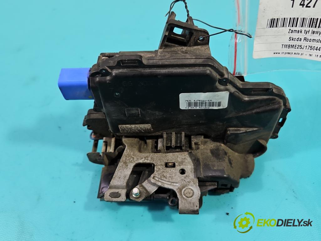 Skoda Roomster 1.4 TDi 69KM manual 51 kW 1422 cm3 5- zámek zadní levý 5J7839015A