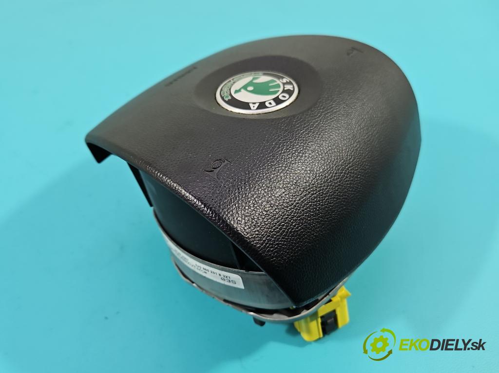 Skoda Roomster 1.4 TDi 69KM manual 51 kW 1422 cm3 5- airbag vzduch: Řidiči: 5J0880201B (Airbagy)