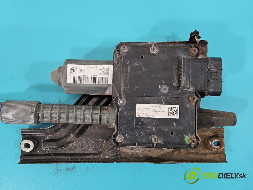 Opel Insignia A 2008-2017 2.0 CDTI 131 HP manual 96 kW 1956 cm3 5- Brzda manuál: elektrický: A2C53298178 (Ručné brzdy)