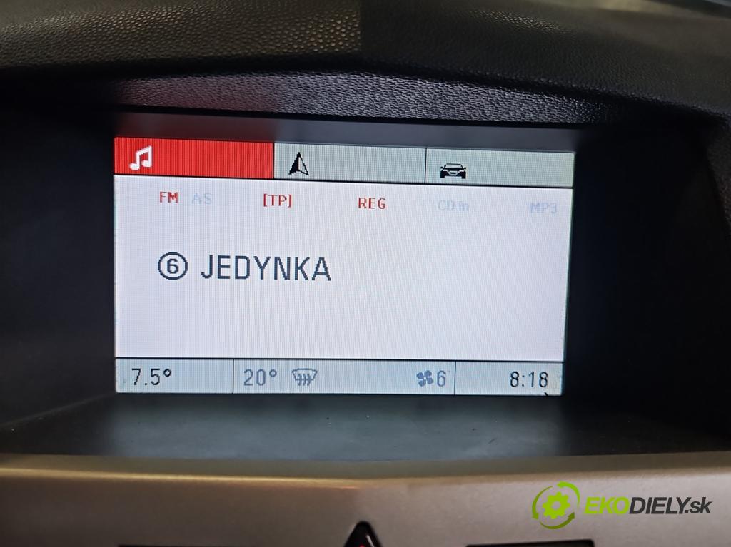 Opel Astra III 2004-2014 1.7 cdti 101 HP manual 74 kW 1686 cm3 5- Zobrazit: 13111166 (Prístrojové dosky, displeje)