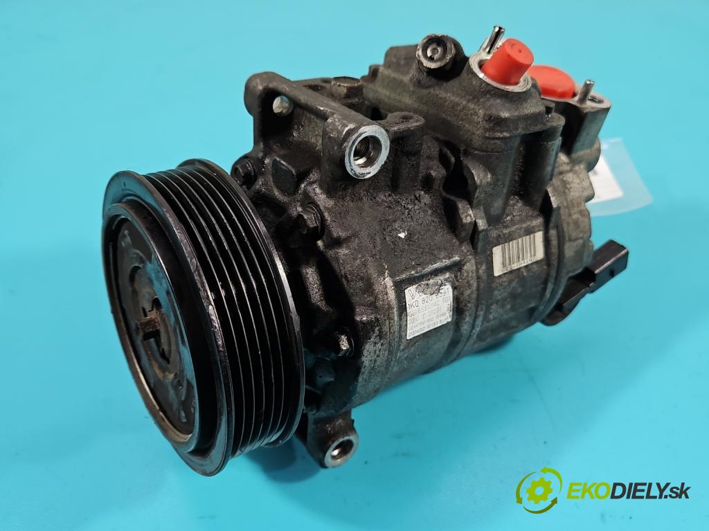 Vw Golf VI 2008-2013 1.4 TSI 122 HP manual 90 kW 1390 cm3 5- Kompresor: klimatizácie 1K0820859T (Kompresory klimatizácie)