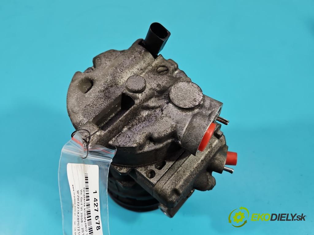 Vw Golf VI 2008-2013 1.4 TSI 122 HP manual 90 kW 1390 cm3 5- Kompresor: klimatizácie 1K0820859T (Kompresory klimatizácie)