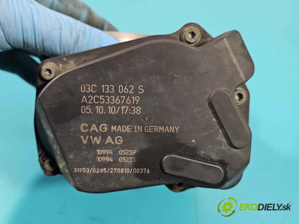 Vw Golf VI 2008-2013 1.4 TSI 122 HP manual 90 kW 1390 cm3 5- klapka 03C133062S (Škrtiace klapky)