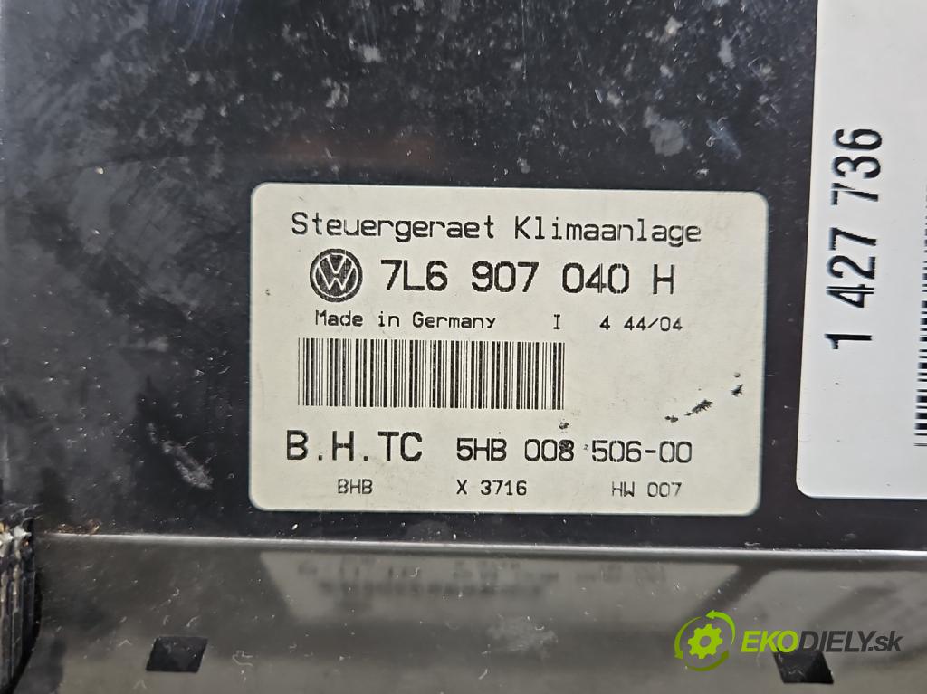 Vw Touareg I 2002-2010 2.5 tdi 174 HP automatic 128 kW 2461 cm3 5- panel kúrenia 7L6907040H