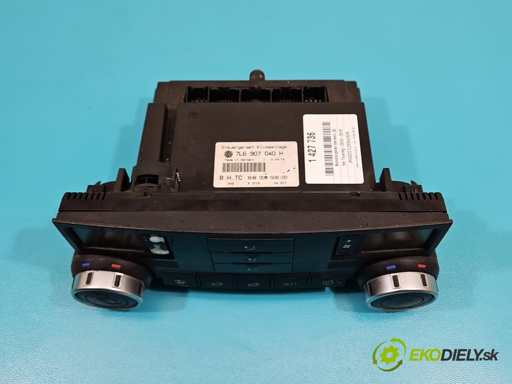 Vw Touareg I 2002-2010 2.5 tdi 174 HP automatic 128 kW 2461 cm3 5- panel kúrenia 7L6907040H
