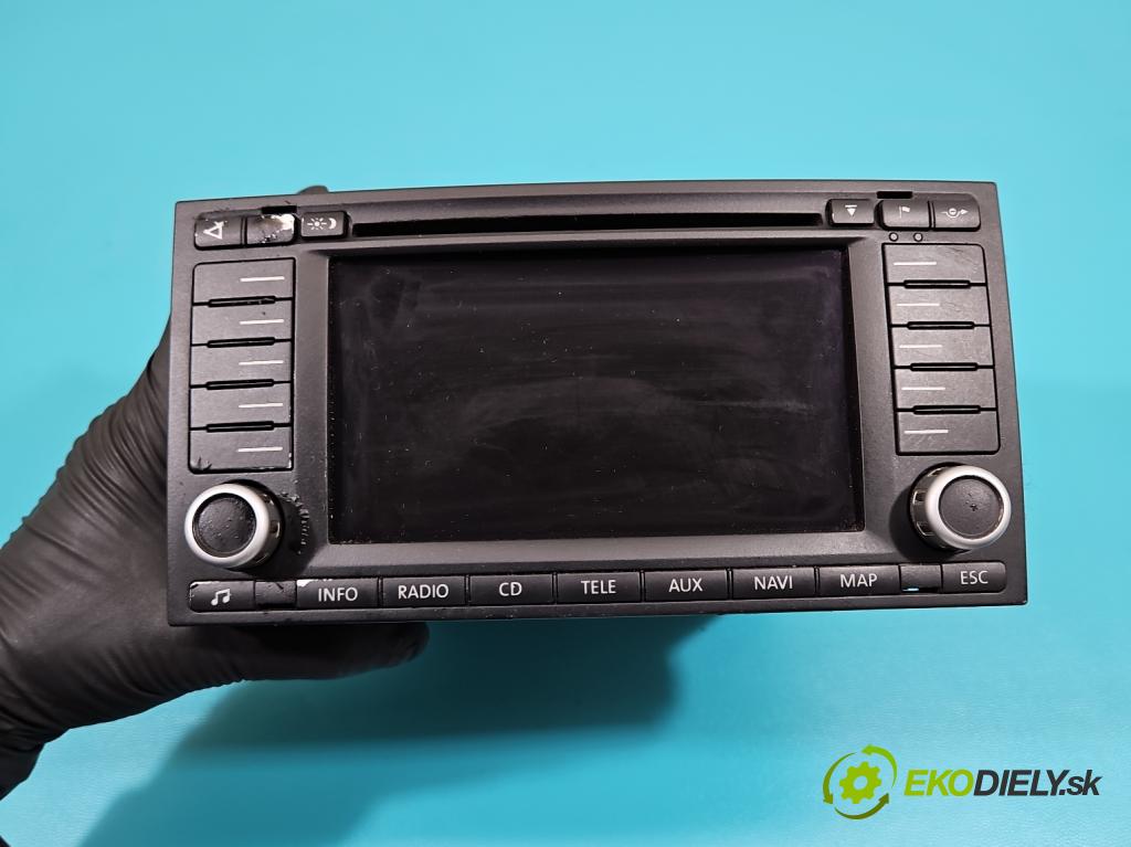 Vw Touareg I 2002-2010 2.5 tdi 174 HP automatic 128 kW 2461 cm3 5- Radio originál 7L6035191C