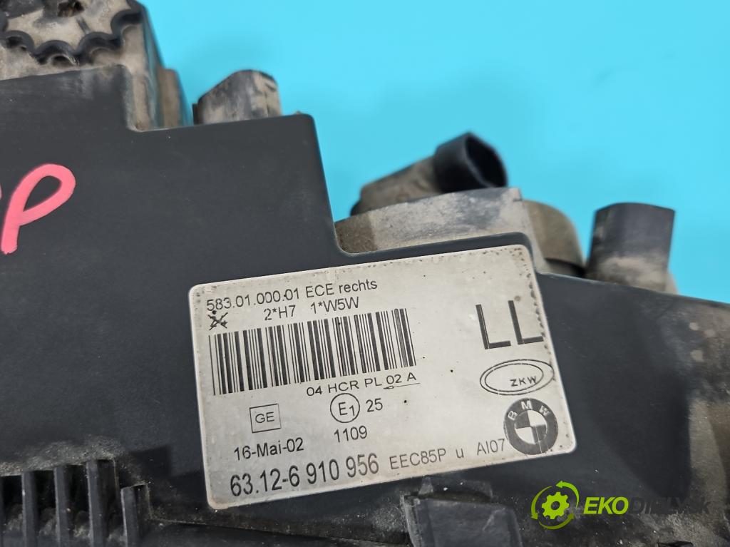 Bmw 3 E46 1998-2007 2.0d (M47): 116 HP manual 85 kW 1951 cm3 4- Reflektor: pravý  (Pravé)