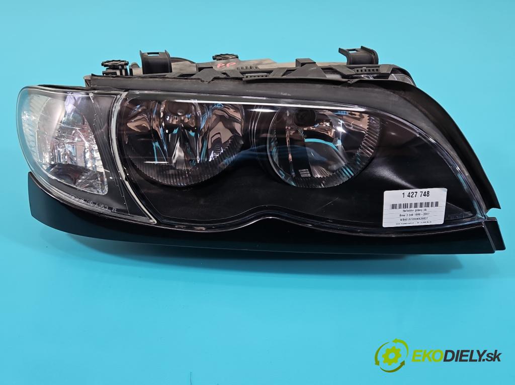 Bmw 3 E46 1998-2007 2.0d (M47): 116 HP manual 85 kW 1951 cm3 4- Reflektor: pravý  (Pravé)