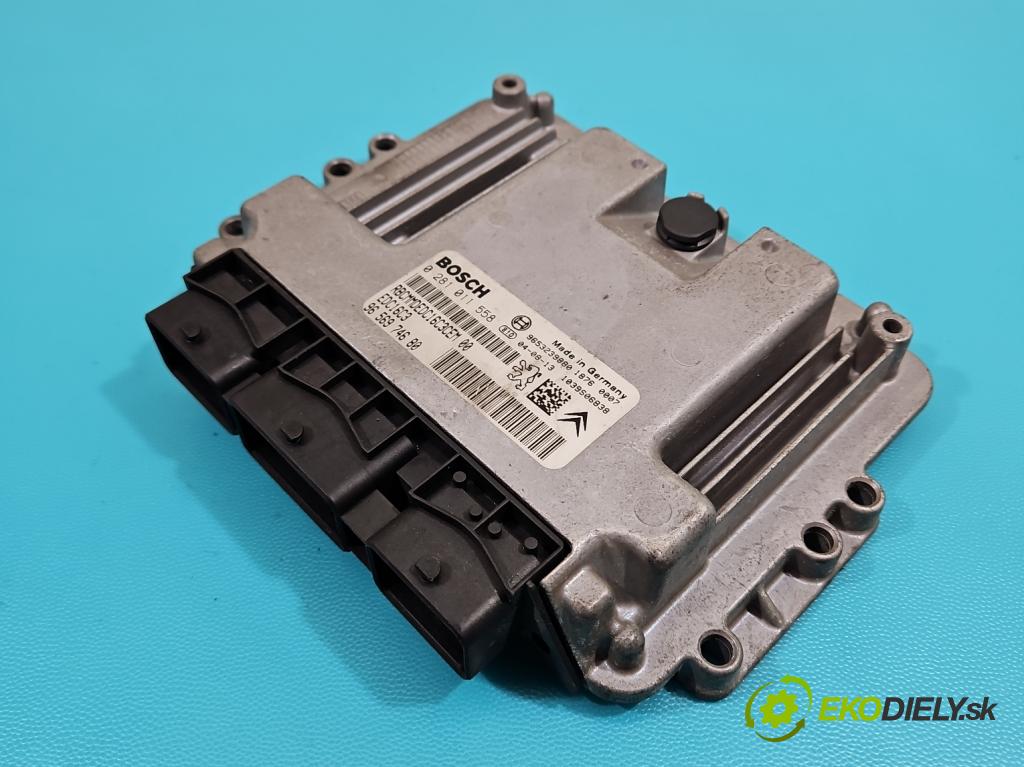 Peugeot 407 1.6 HDi 109 HP manual 80 kW 1560 cm3 4- riadiaca jednotka motora 9656974680