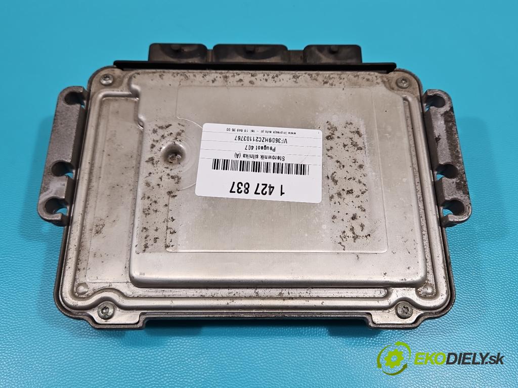 Peugeot 407 1.6 HDi 109 HP manual 80 kW 1560 cm3 4- riadiaca jednotka motora 9656974680