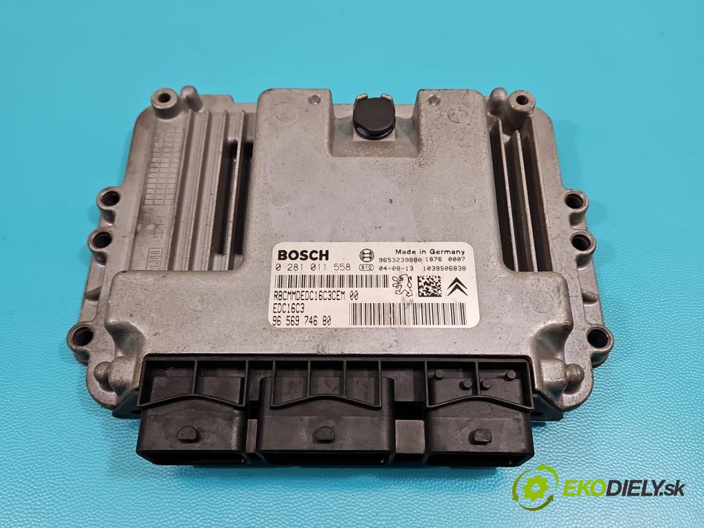 Peugeot 407 1.6 HDi 109 HP manual 80 kW 1560 cm3 4- riadiaca jednotka motora 9656974680