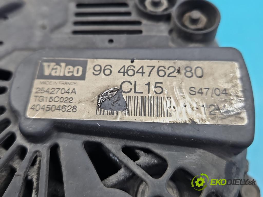 Citroen C3 I 2002-2009 1.4 hdi 68 HP manual 50 kW 1398 cm3 5- Alternator 9646476280 (Alternátory)