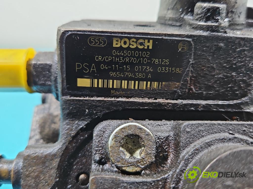 Citroen C3 I 2002-2009 1.4 hdi 68 HP manual 50 kW 1398 cm3 5- čerpadlo vstrekovacia 9654794380 (Vstrekovacie čerpadlá)