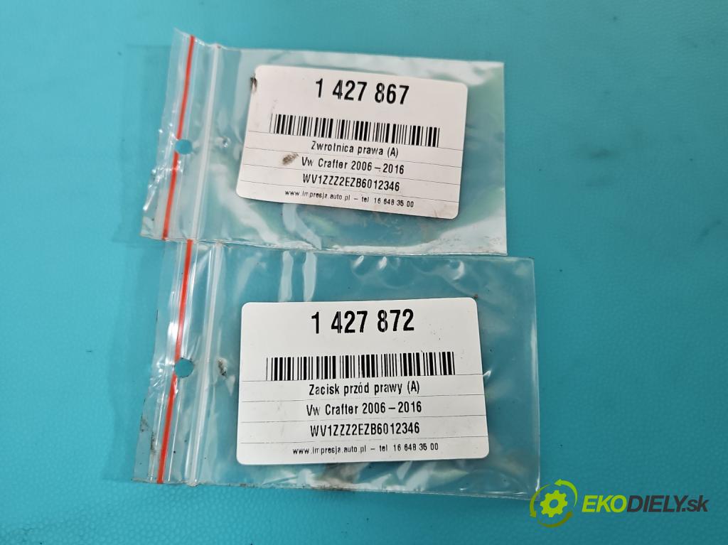 Vw Crafter 2006-2016 2.5 tdi 163 HP manual 120 kW 2461 cm3 5- náboj pravé  (Náboje)