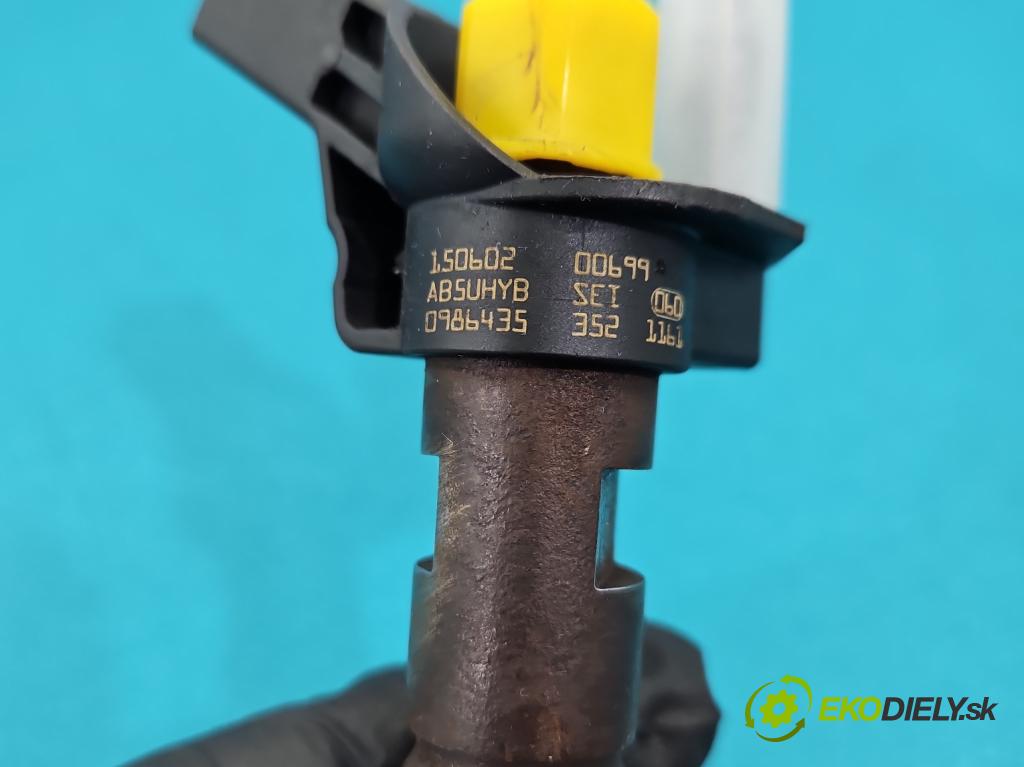 Vw Crafter 2006-2016 2.5 tdi 163 HP manual 120 kW 2461 cm3 5- vstrek 0986435352 (Vstrekovač paliva)