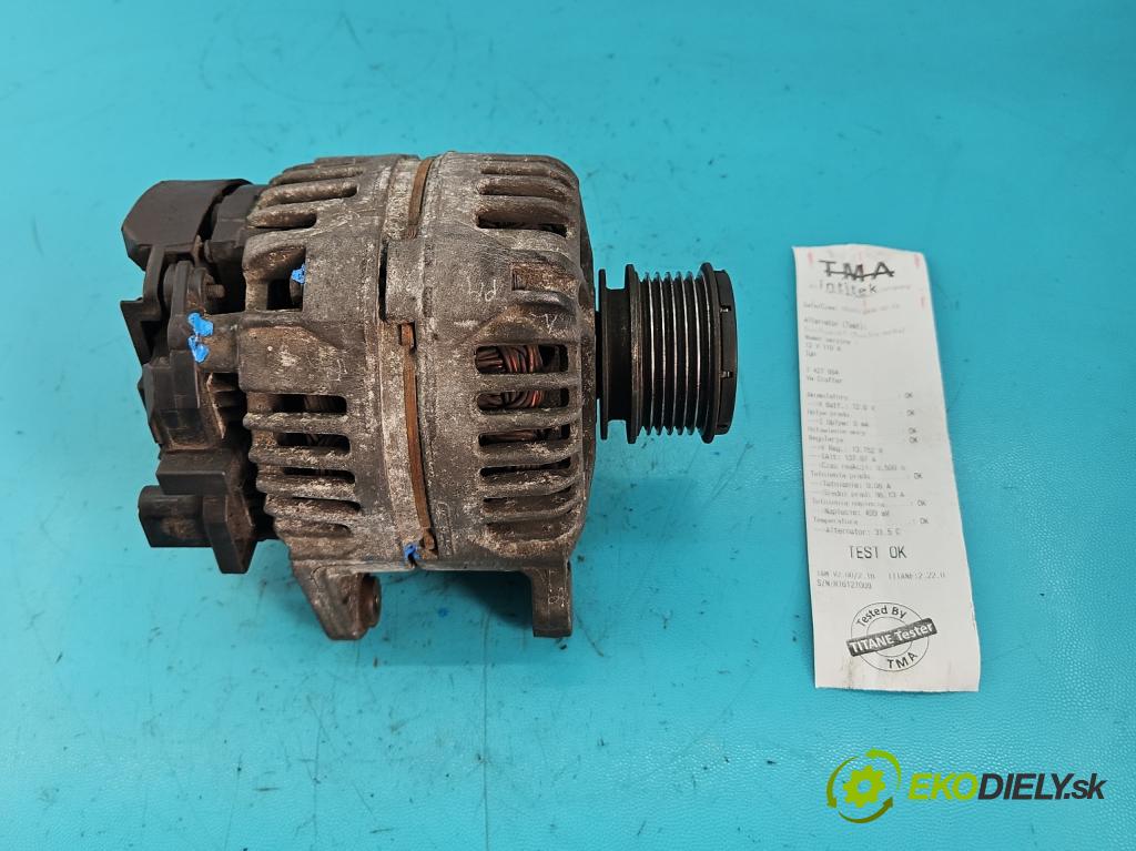 Vw Crafter 2006-2016 2.5 tdi 163 HP manual 120 kW 2461 cm3 5- Alternator 06F903023D (Alternátory)
