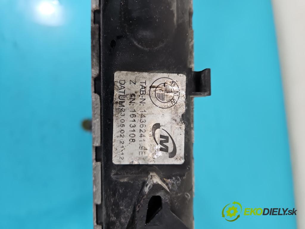 Bmw 3 E46 1998-2007 2.0d (M47) 116 hp manual 85 kW 1951 cm3 4- Chladič vody 14362419E (Chladiče vody)