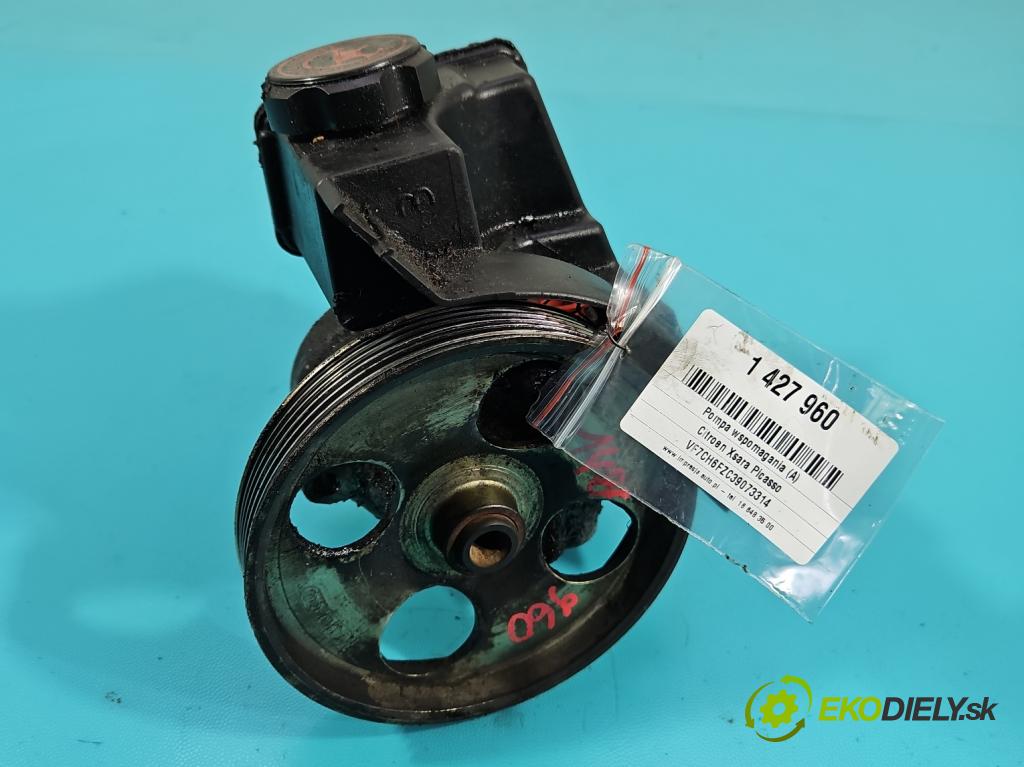 Citroen Xsara Picasso 1,8.0 16V 116 HP manual 85 kW 1749 cm3 5- čerpadlo posilovač 9636271680 (Servočerpadlo, pumpa riadenia)