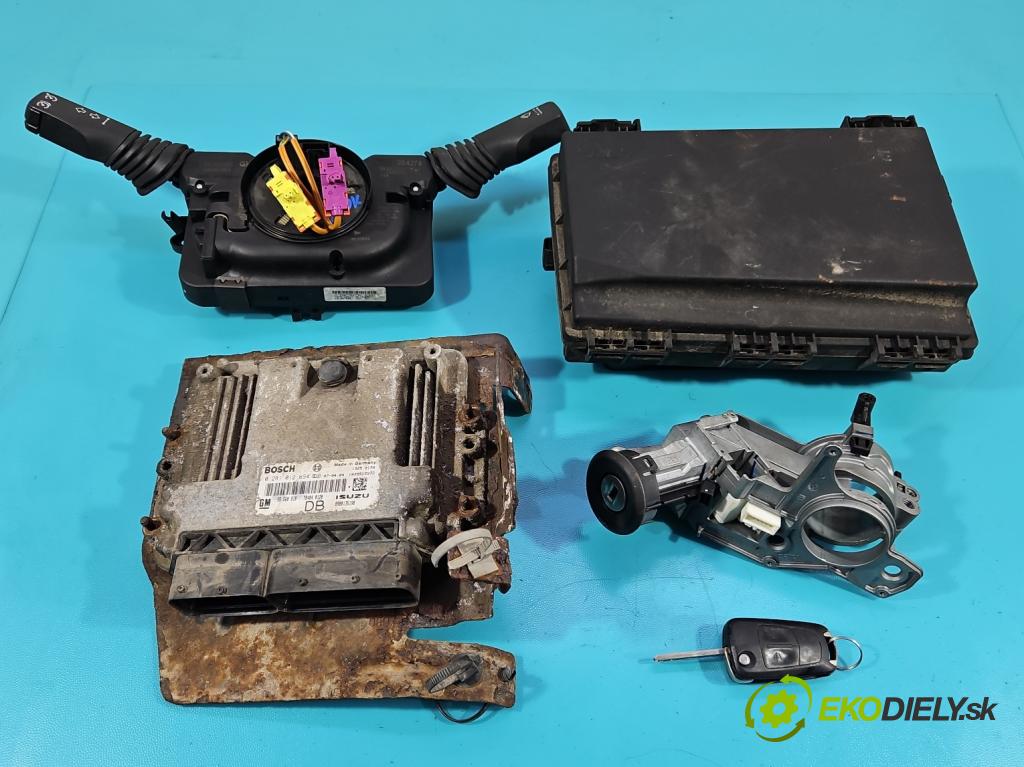 Opel Astra III 2004-2014 1.7 cdti 101 HP manual 74 kW 1686 cm3 5- riadiaca jednotka motora 0281012694