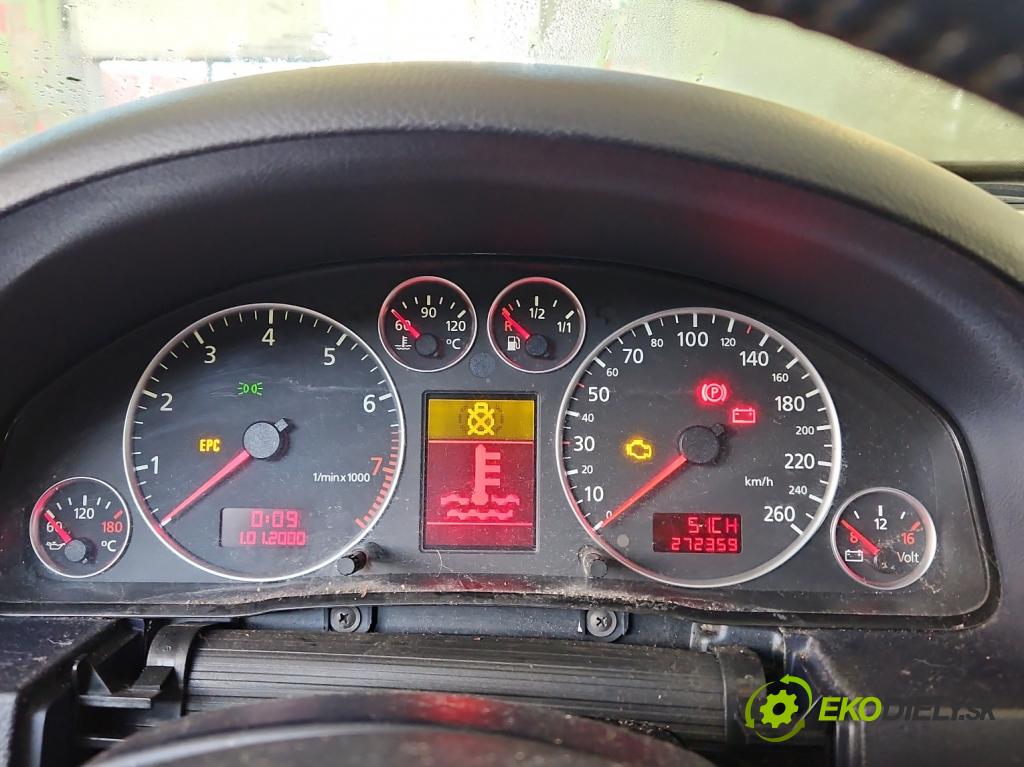 Audi A6 C5 1997-2004 2.4 V6 170 HP manual 125 kW 2393 cm3 4- prístrojovka/ budíky 110080128/002 (Prístrojové dosky, displeje)