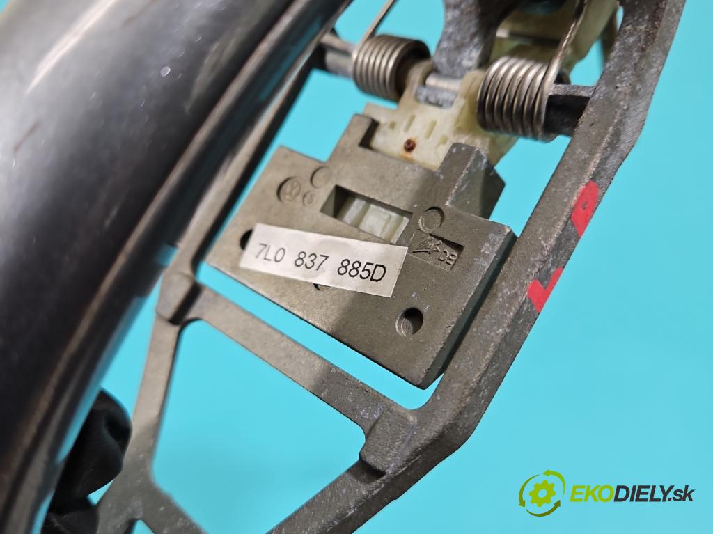 Vw Touareg I 2002-2010 2.5 tdi 174 HP automatic 128 kW 2461 cm3 5- rukoväť predné ľavé mimo: 7L0837885D (Vonkajšie predné ľavé)