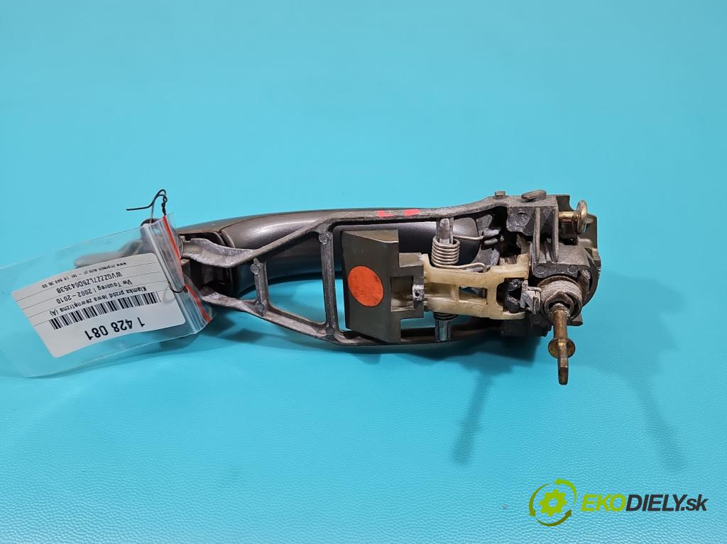 Vw Touareg I 2002-2010 2.5 tdi 174 HP automatic 128 kW 2461 cm3 5- rukoväť predné ľavé mimo: 7L0837885D (Vonkajšie predné ľavé)