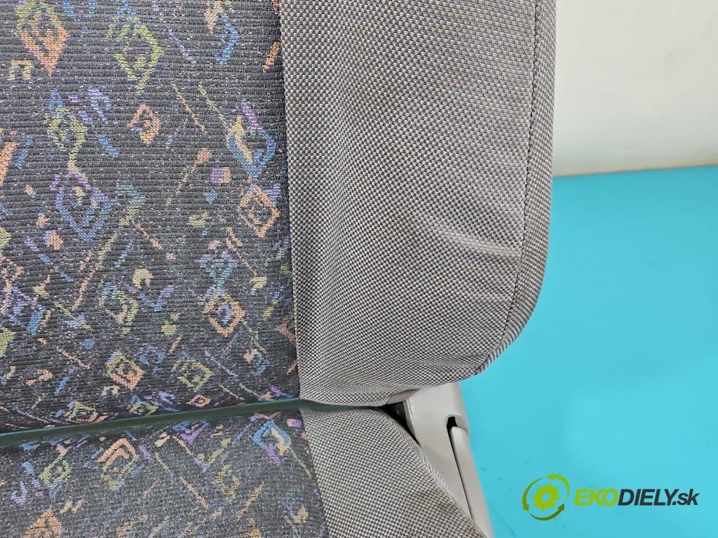 Toyota Corolla E11 1997-2002 1,4.0 16V 86 HP manual 63 kW 1332 cm3 3- Sedačka ľavý  (Sedačka, sedadlo)