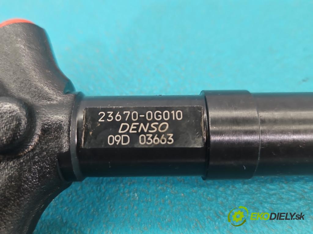 Toyota Avensis II T25 2003-2008 2.0 D4-D: 116 HP manual 85 kW 1995 cm3 5- vstrek 23670-0G010 (Vstrekovač paliva)