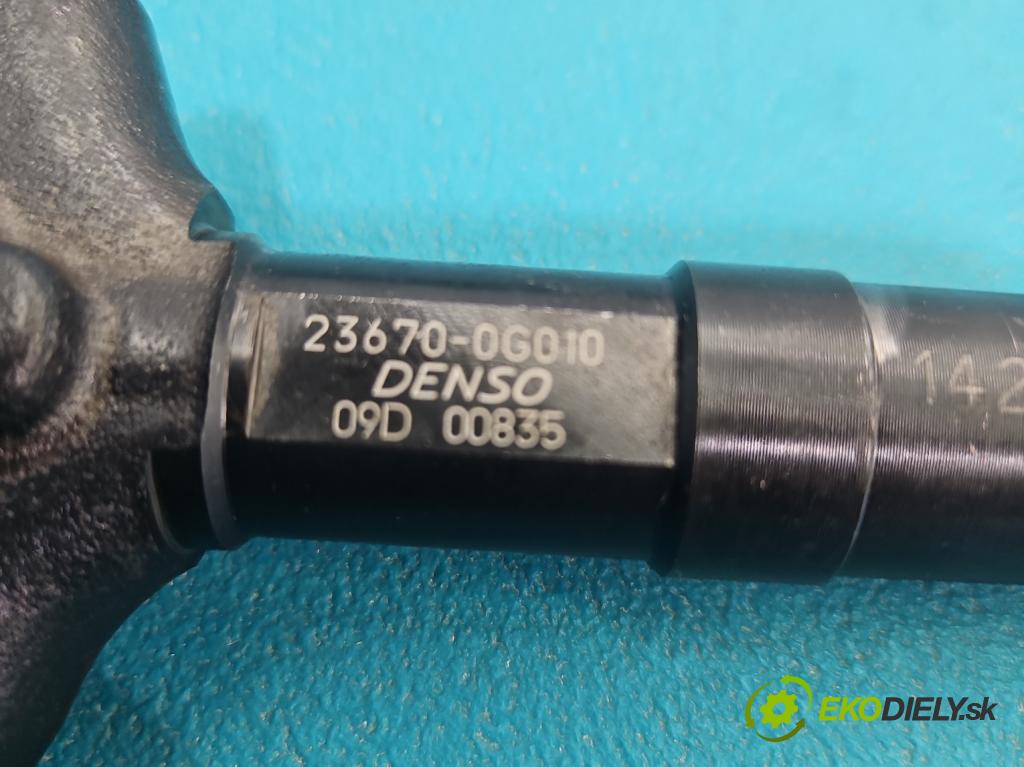 Toyota Avensis II T25 2003-2008 2.0 D4-D: 116 HP manual 85 kW 1995 cm3 5- vstrek 23670-0G010 (Vstrekovač paliva)