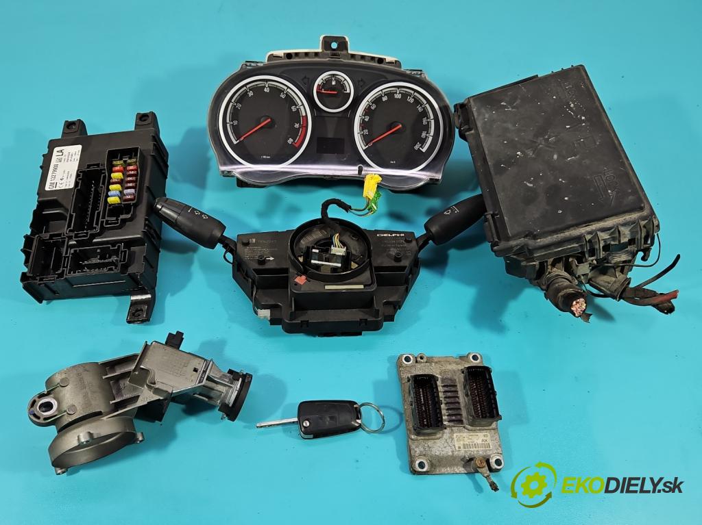 Opel Corsa D 2006-2014 1.2 16v 80 HP manual 59 kW 1229 cm3 5- riadiaca jednotka motora 55557933