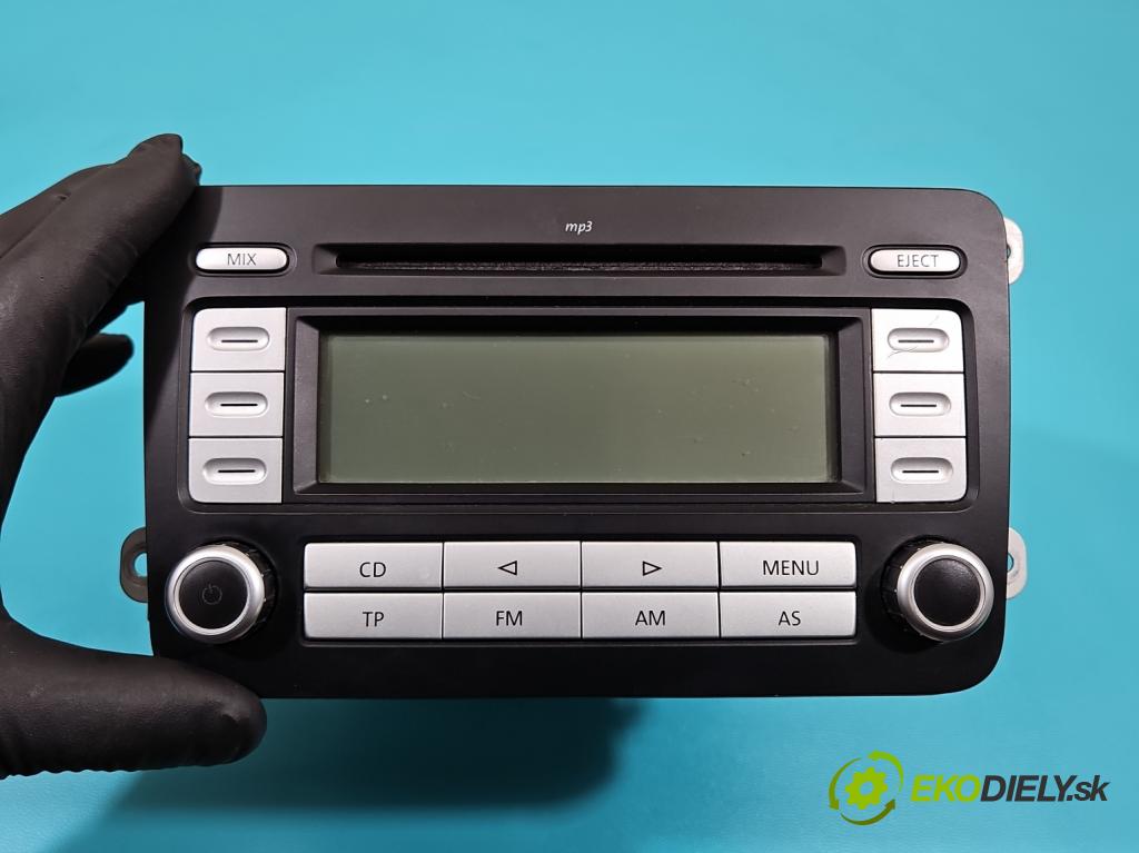 Vw Golf V 2003-2009 1.4 FSI 90 HP manual 66 kW 1390 cm3 3- Radio originál 1K0035186AD