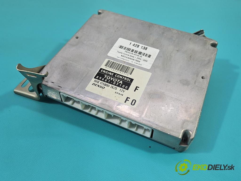 Toyota Corolla Verso II 2004-2009 2.2 D4D 136 HP manual 100 kW 2231 cm3 5- riadiaca jednotka motora 89661-0F100