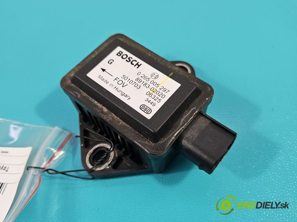 Toyota Corolla Verso II 2004-2009 2.2 D4D 136hp manual 100 kW 2231 cm3 5- snímač ESP 0265005297