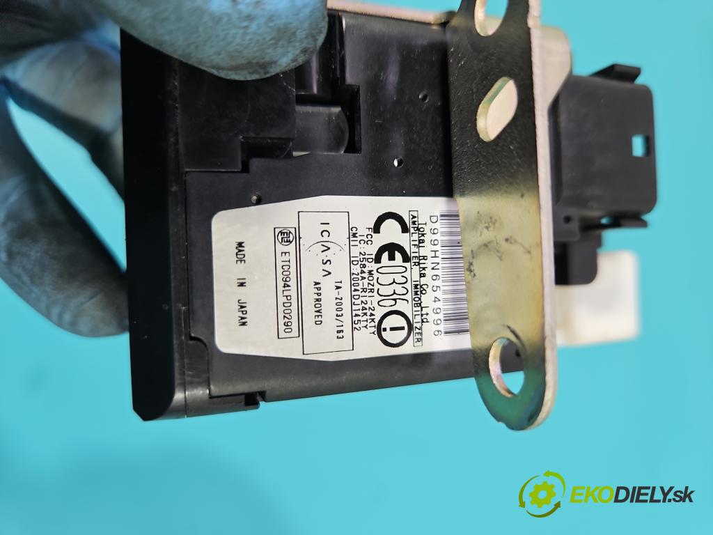 Toyota Corolla Verso II 2004-2009 2.2 D4D 136 HP manual 100 kW 2231 cm3 5- Spínačka  (Spínacie skrinky a kľúče)