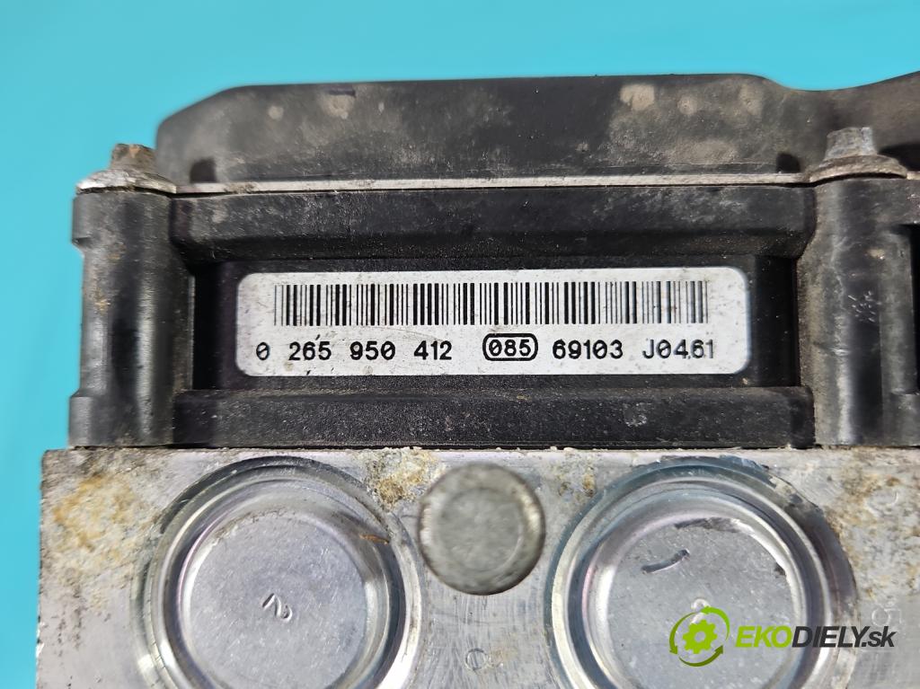 Toyota Corolla Verso II 2004-2009 2.2 D4D 136hp manual 100 kW 2231 cm3 5- čerpadlo abs 0265234222 (Pumpy brzdové)