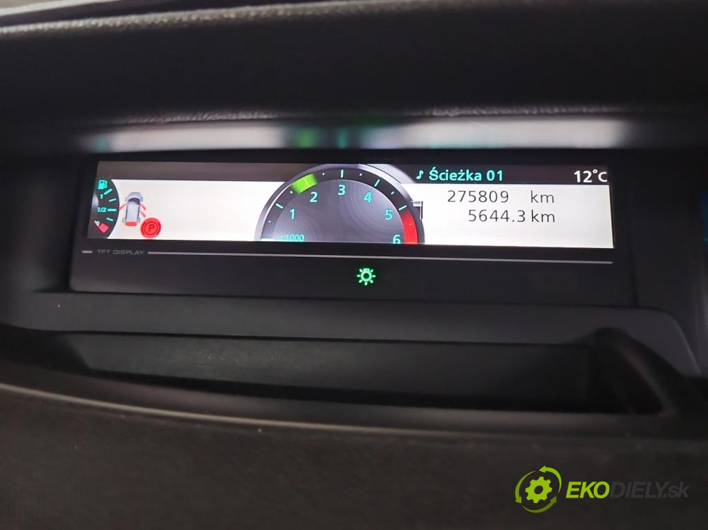 Renault Clio III 2005-2012 1,2.0 TCE: 101 HP manual 74 kW 1149 cm3 5- prístrojovka/ budíky 8200820999-D (Prístrojové dosky, displeje)