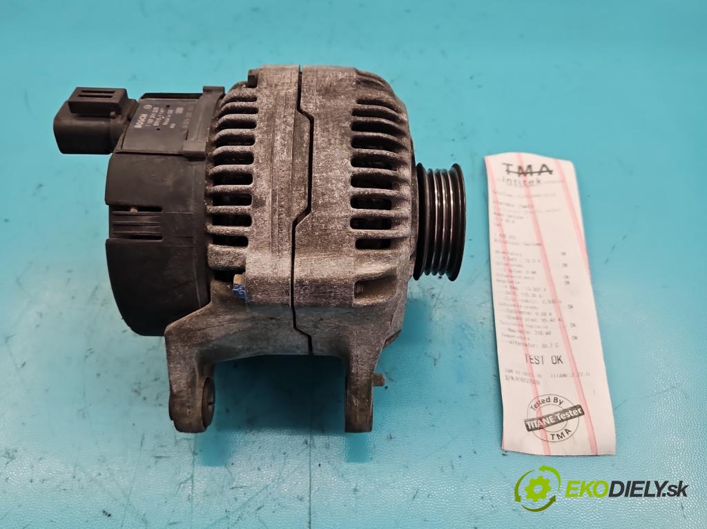 Mitsubishi Carisma 1.6 16V 90 HP automatic 66 kW 1597 cm3 5- Alternator 0123315018 (Alternátory)