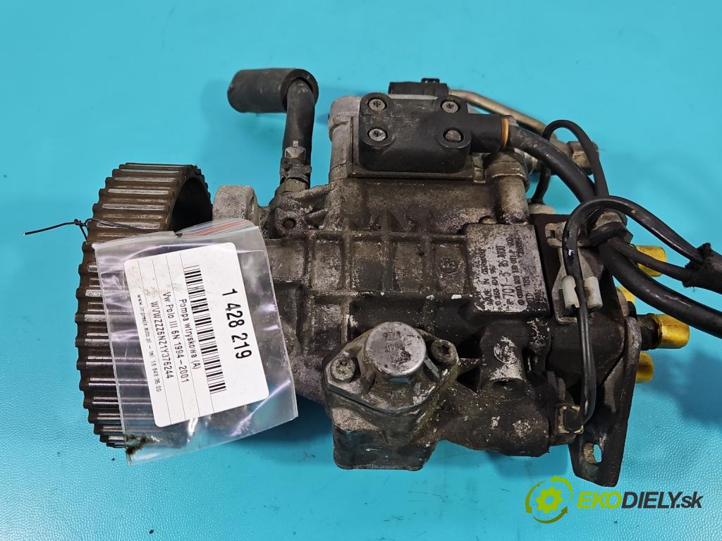 Vw Polo III 6N 1994-2001 1.9 sdi 64 HP manual 47 kW 1896 cm3 5- čerpadlo vstrekovacia 0460404967 (Vstrekovacie čerpadlá)