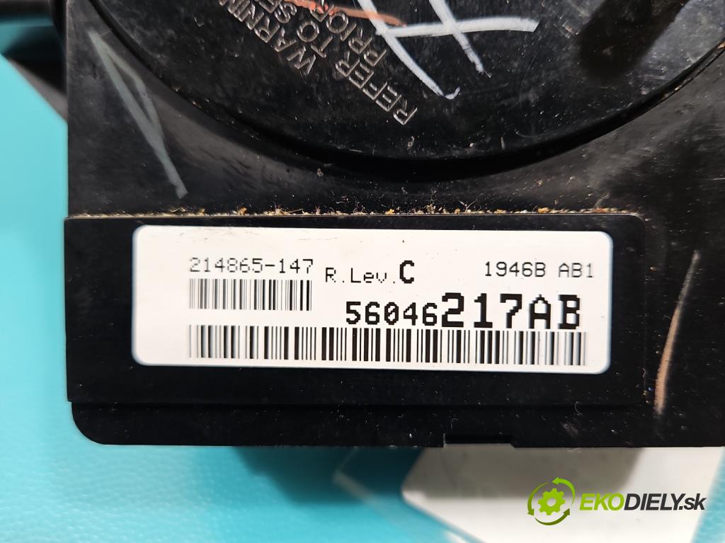 Dodge Caliber 1.8 16v 150 HP manual 110 kW 1798 cm3 5- Páska: airbag 56046217AB (Airbag)