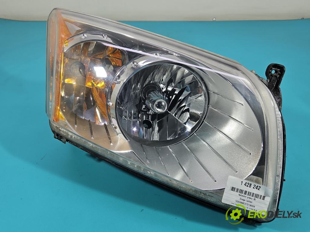 Dodge Caliber 1.8 16v 150 HP manual 110 kW 1798 cm3 5- Reflektor: pravý (Pravé)