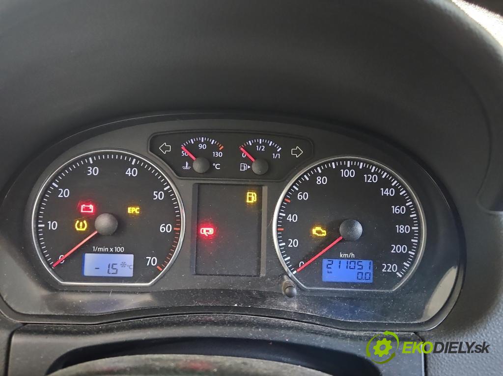 Vw Polo IV 9N 2001-2009 1.4 16v 75 HP manual 55 kW 1390 cm3 3- prístrojovka/ budíky 6Q0920822G (Prístrojové dosky, displeje)