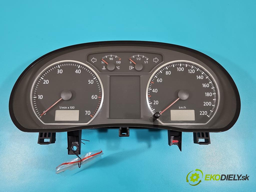 Vw Polo IV 9N 2001-2009 1.4 16v 75 HP manual 55 kW 1390 cm3 3- prístrojovka/ budíky 6Q0920822G (Prístrojové dosky, displeje)