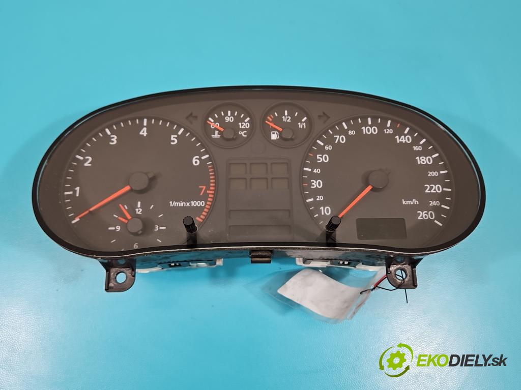 Audi A3 8L 1996-2003 1.8 20V 125 HP manual 92 kW 1781 cm3 3- prístrojovka/ budíky 8L0919860E (Prístrojové dosky, displeje)