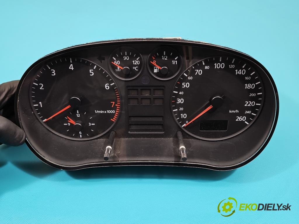 Audi A3 8L 1996-2003 1.8 20V 125 HP manual 92 kW 1781 cm3 3- prístrojovka/ budíky 8L0919860E (Prístrojové dosky, displeje)