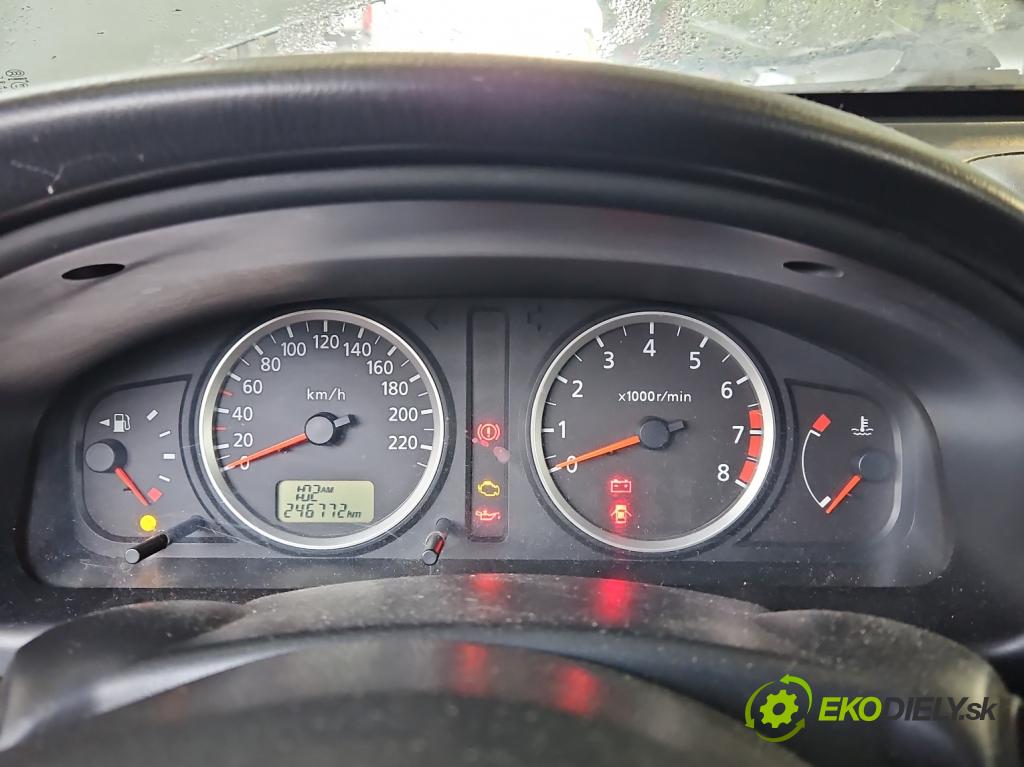 Nissan Almera N16 2000-2006 1.8 16V 116 HP manual 85 kW 1769 cm3 5- prístrojovka/ budíky 3741729 (Prístrojové dosky, displeje)