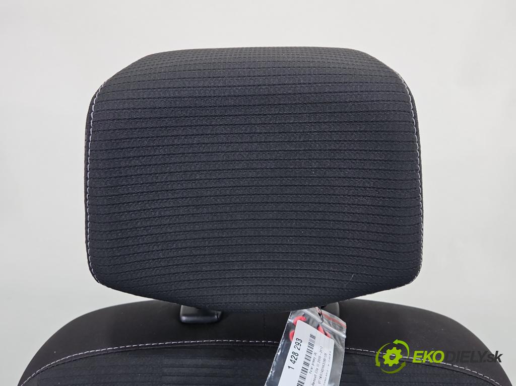 Renault Clio III 2005-2012 1,2.0 TCE: 101 HP manual 74 kW 1149 cm3 5- Sedačka pravý  (Sedačka, sedadlo)
