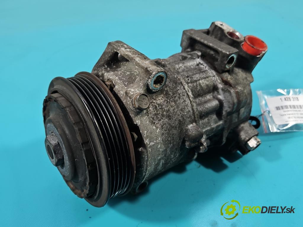 Toyota Avensis III T27 2009-2018 2.0 D4-D: 143 HP manual 105 kW 1995 cm3 5- Kompresor: klimatizácie 447250-0852 (Kompresory klimatizácie)